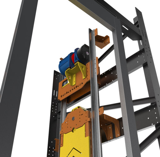 轿厢电梯结构缩略图